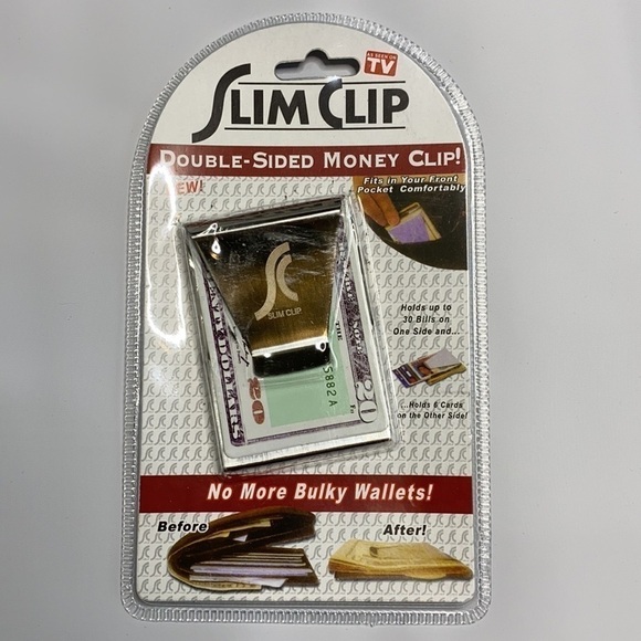 Slim Clip Double Sided Money Clip Bundle (4) - Picture 4 of 4